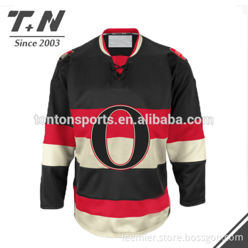 sublimated custom wholesale blank hockey jersey